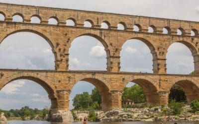 Le site du Pont du Gard, objet de travaux pour les étudiants nîmois